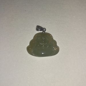 Happy Buddha Jade pendant